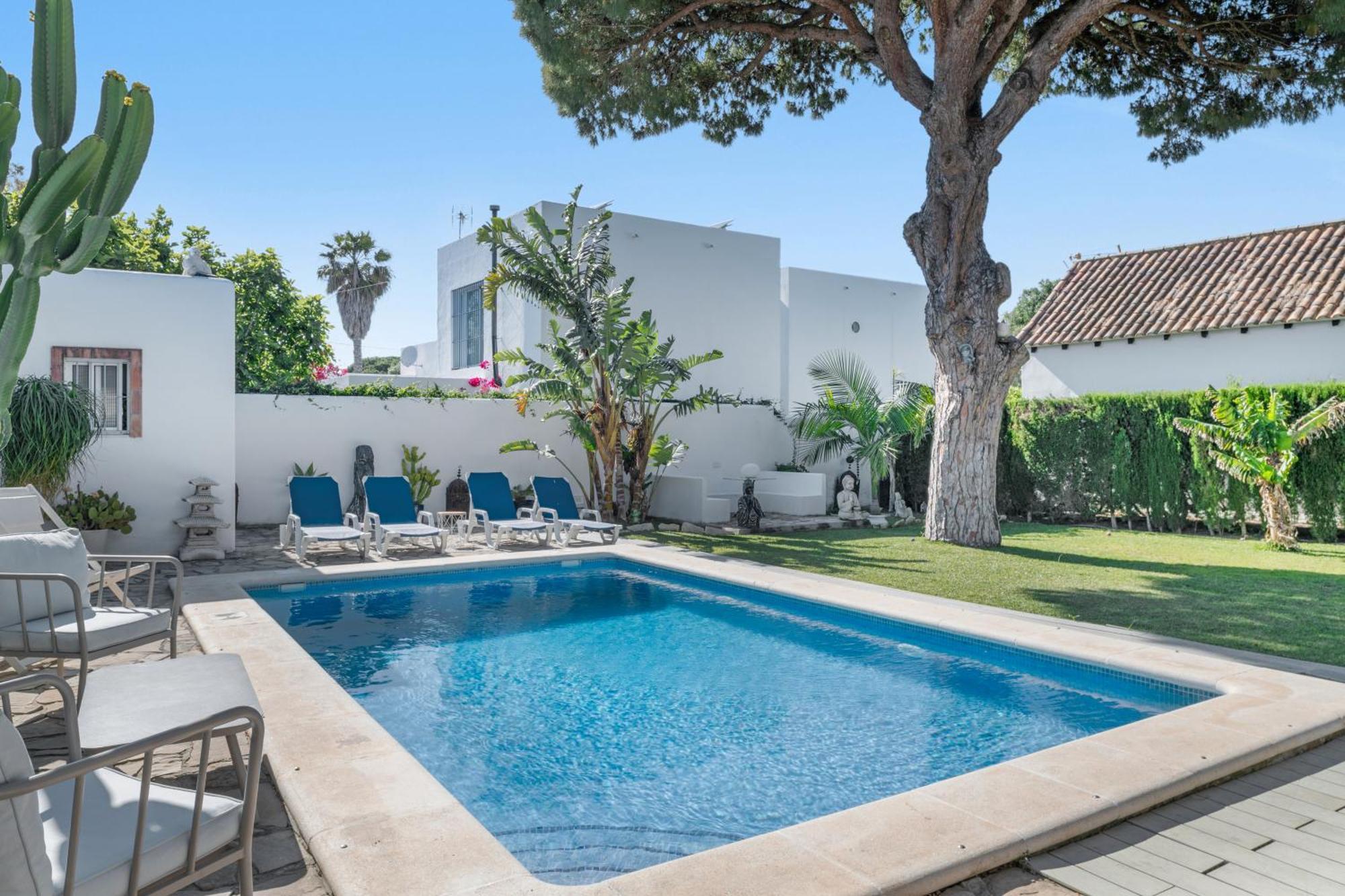 El Rincon Del Che Villa Barbate Exteriör bild